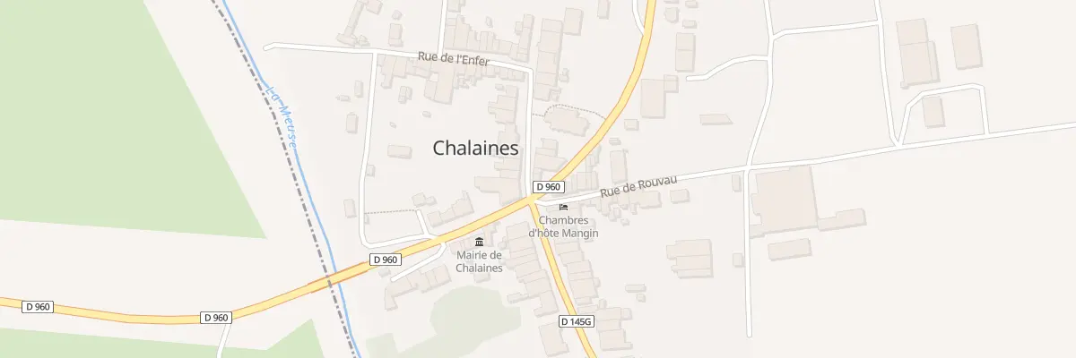 Plan du 11 Rue Principale à Chalaines