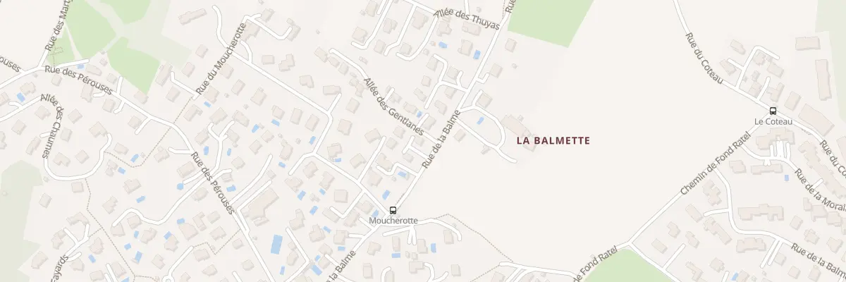 Plan du 5 Rue de la Balme à Claix