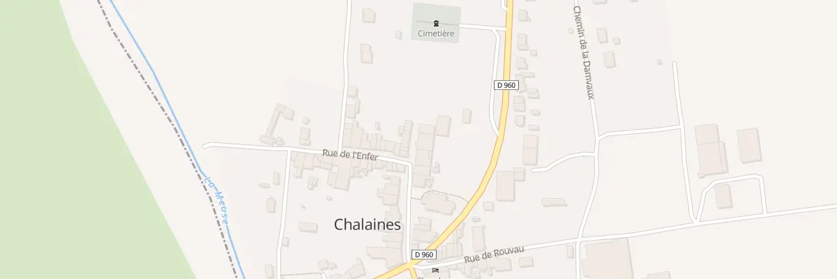 Plan du 18 Rue de l’Eglise à Chalaines