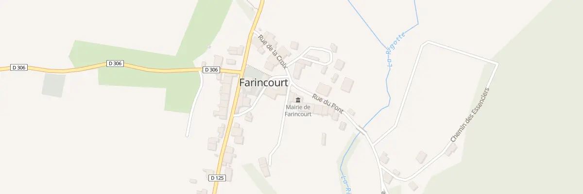 Plan du 4 Rue du Pont à Farincourt