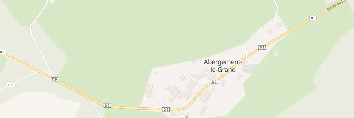 Plan du 2 Che du Bougnaud à Abergement-le-Grand