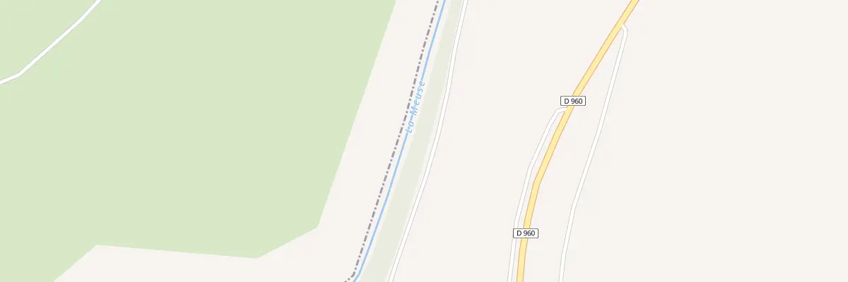 Plan du 9001 Hautes Rives à Chalaines