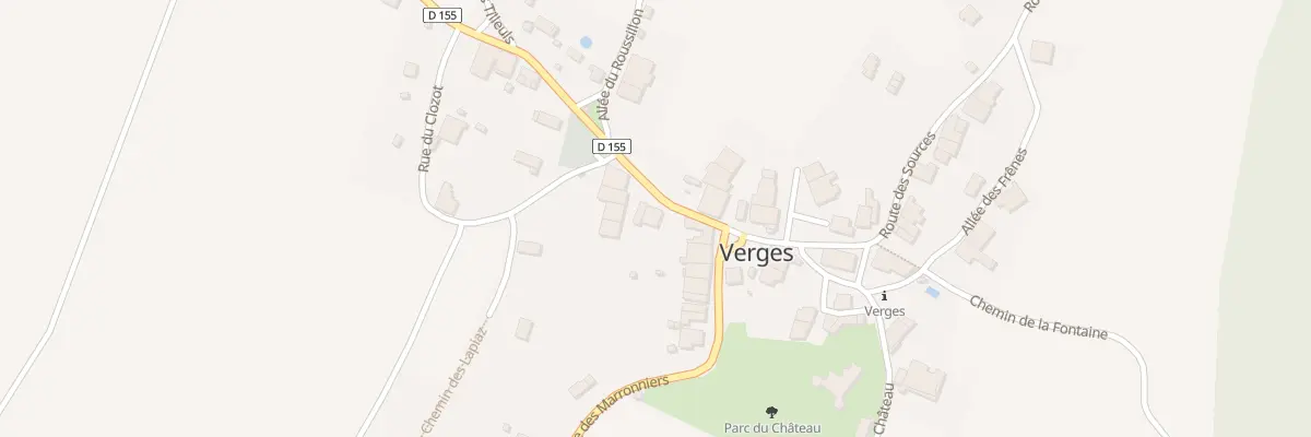 Plan du 3 Rue des Rochettes à Verges