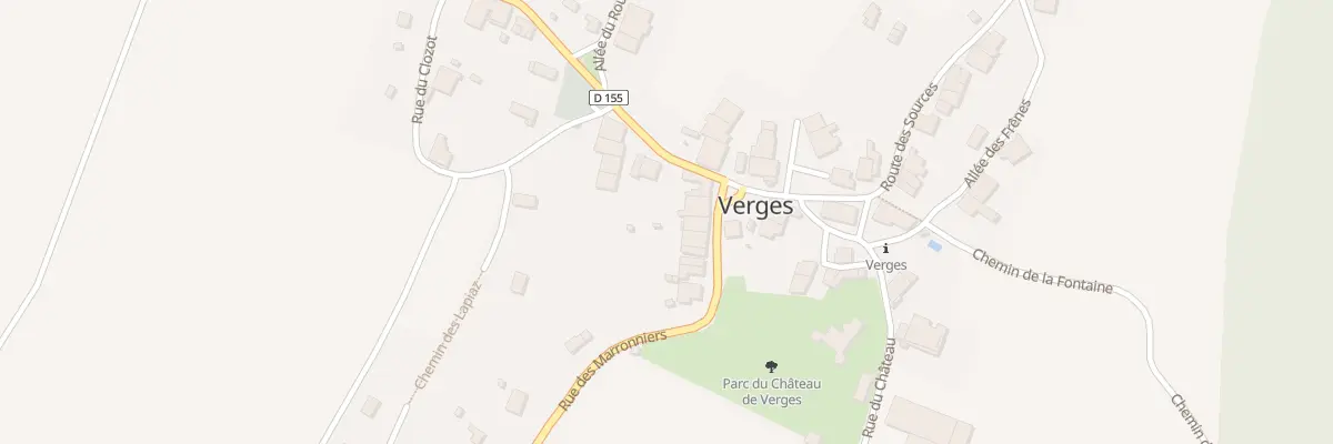 Plan du 4 Rte des Marronniers à Verges