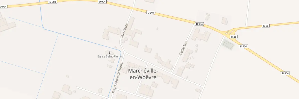 Plan du 5 Rue de la Prairie à Marchéville-en-Woëvre