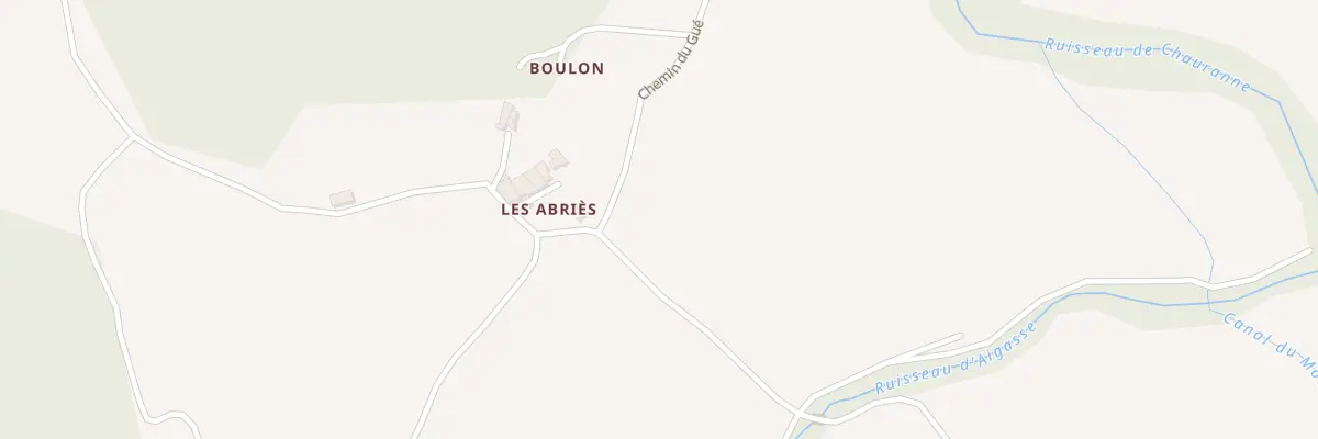Plan du 5194 Les Abries à Saint-Pierre-d’Argençon