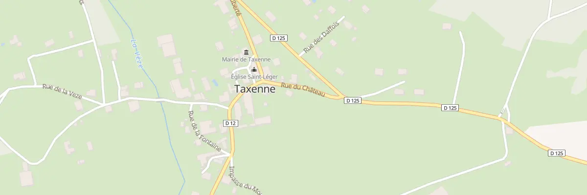 Plan du 3 Rue du Château à Taxenne