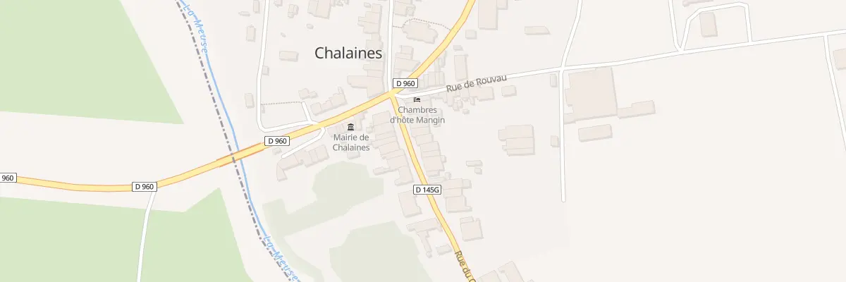Plan du 7 Rue du Chateau à Chalaines