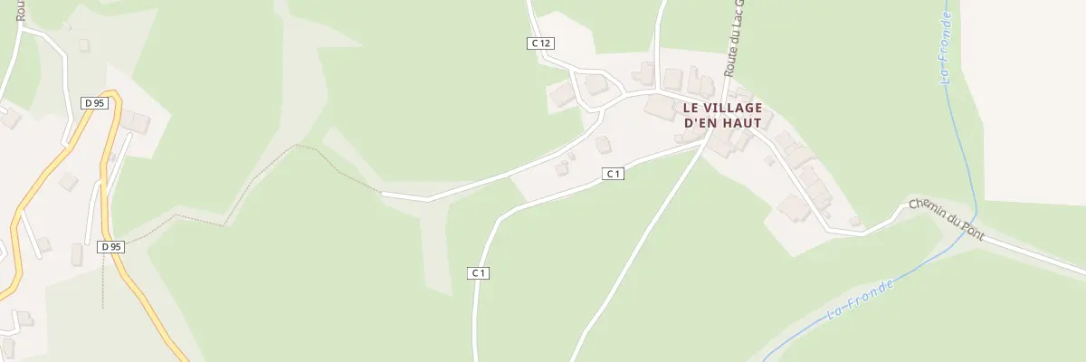 Plan du 5 Rue du Jurandas à Charix