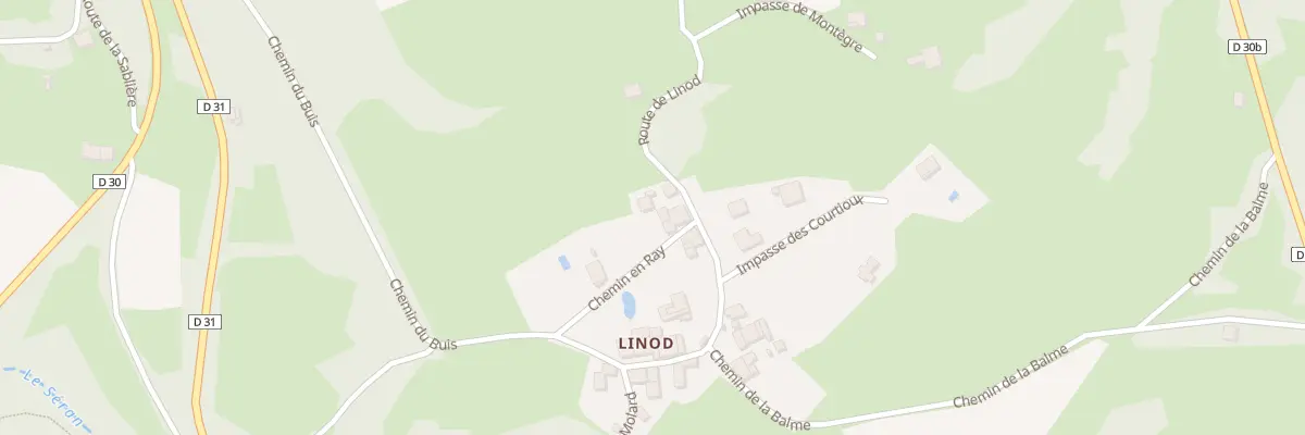 Plan du 123 Rte de Linod à Valromey-sur-Séran