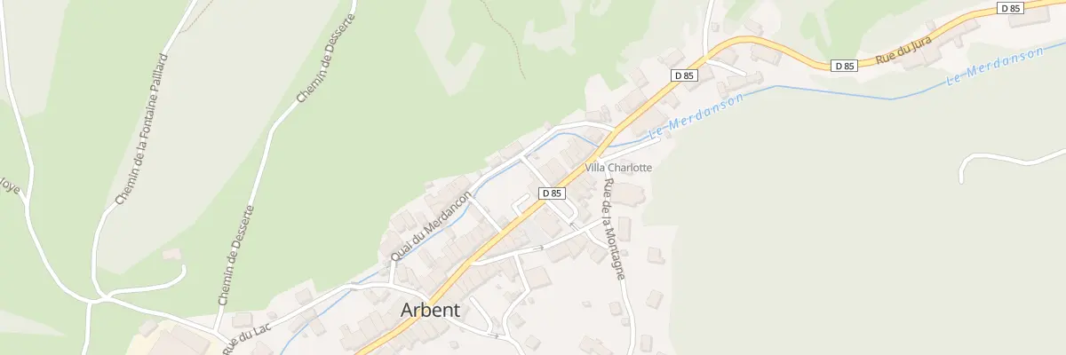 Plan du 32 Rue du Gen Andrea à Arbent