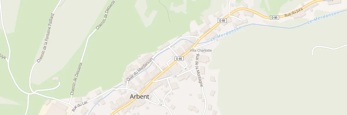 Plan du 34 Rue du Gen Andrea à Arbent