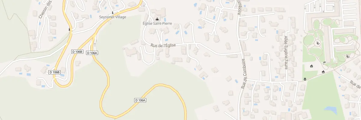 Plan du 17 Rue de l’Eglise à Seyssinet-Pariset
