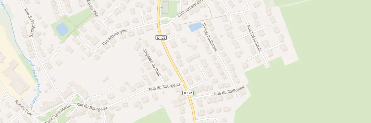 Plan du 3 Imp du Noyer à Gorcy