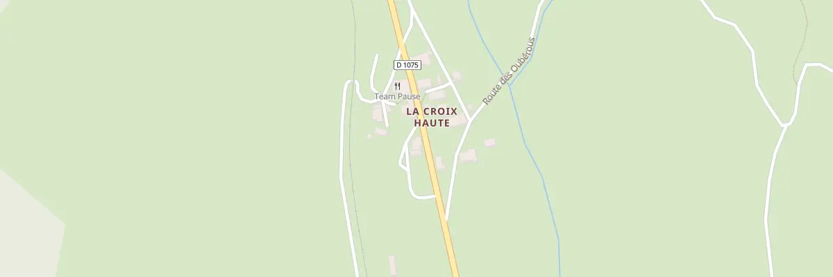 Plan du 3525 Rte de Grenoble à Lus-la-Croix-Haute