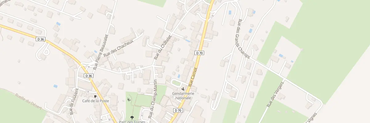 Plan du 45 Rue Carnot à Dampierre-sur-Salon