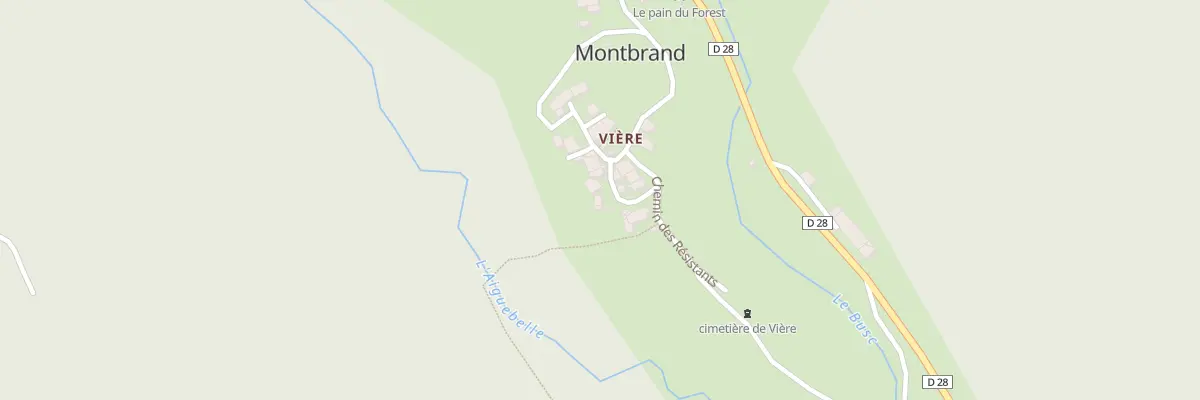 Plan du 5004 Viere à Montbrand