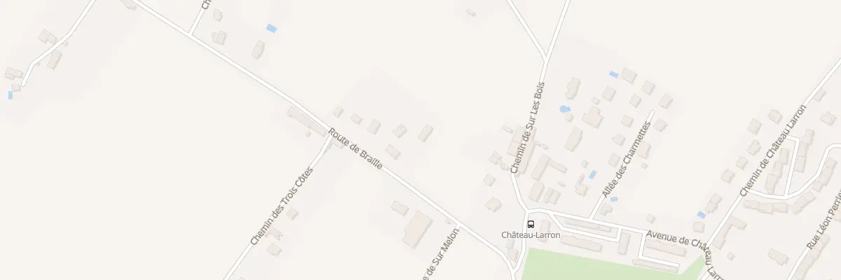 Plan du 545 Rue des Chardonnerets à Belley