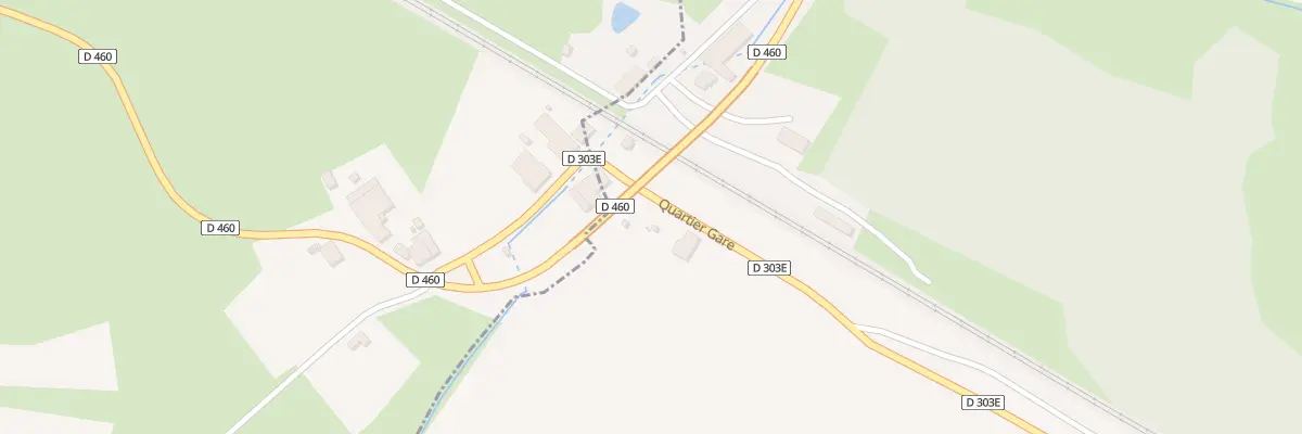 Plan du 8 Quartier Gare à Laferté-sur-Amance