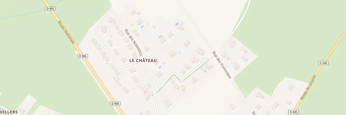 Plan du 3 Imp des Cyprès à Tourmont