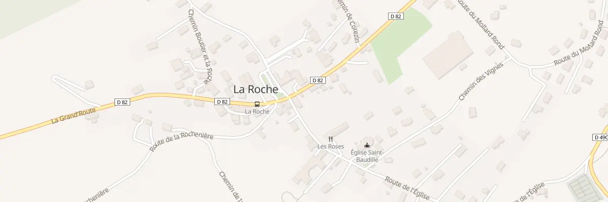 Plan du 1521 La Grand’Route à Saint-Bueil