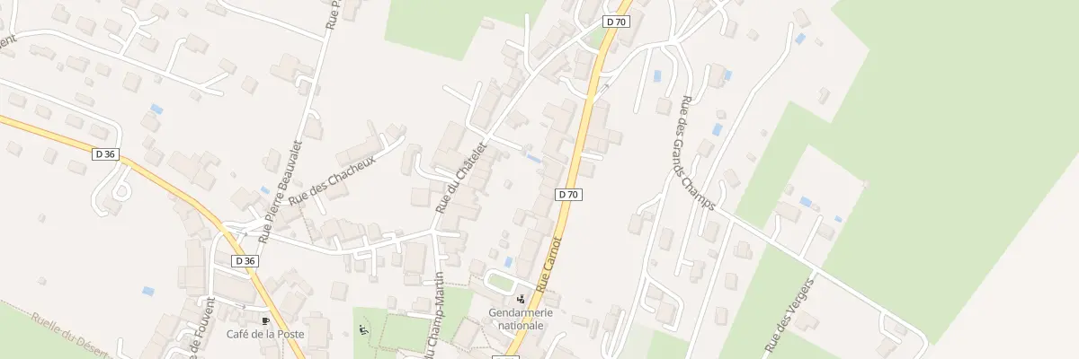 Plan du 51 Rue Carnot à Dampierre-sur-Salon