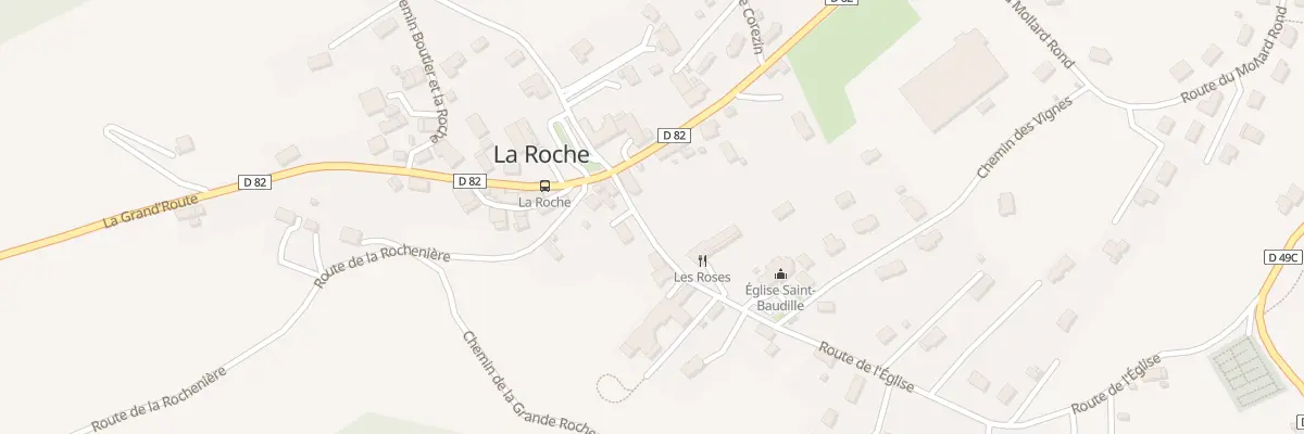 Plan du 7 Rte de l’Eglise à Saint-Bueil