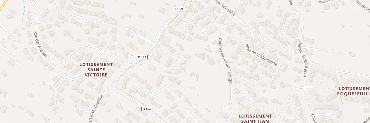 Plan du 391 Av de Graffine à Trets