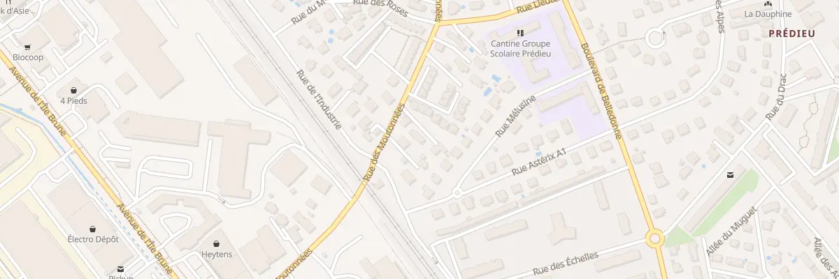 Plan du 73B Rue des Moutonnees à Saint-Égrève