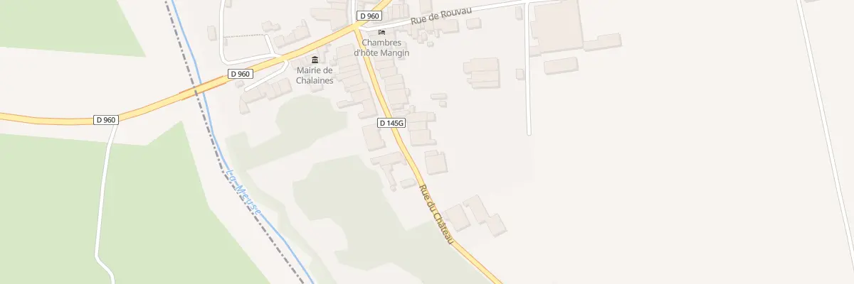 Plan du 19 Rue du Chateau à Chalaines