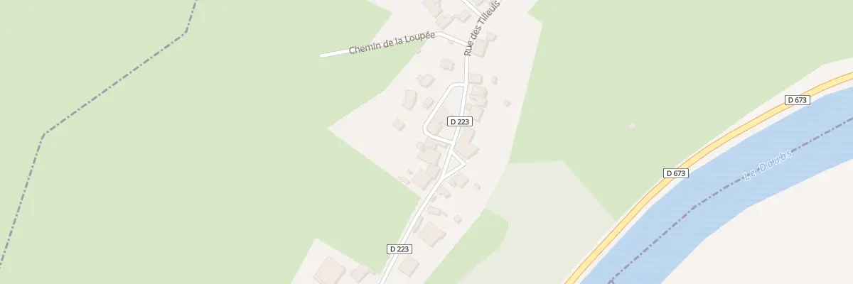 Plan du 3 Pl du Chêne à La Barre