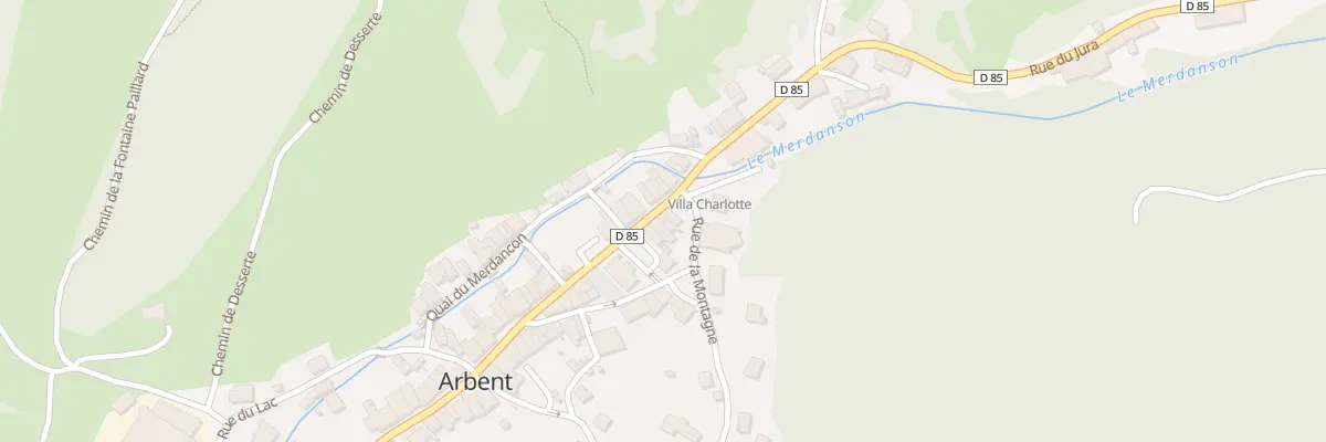 Plan du 19 Rue du Gen Andrea à Arbent