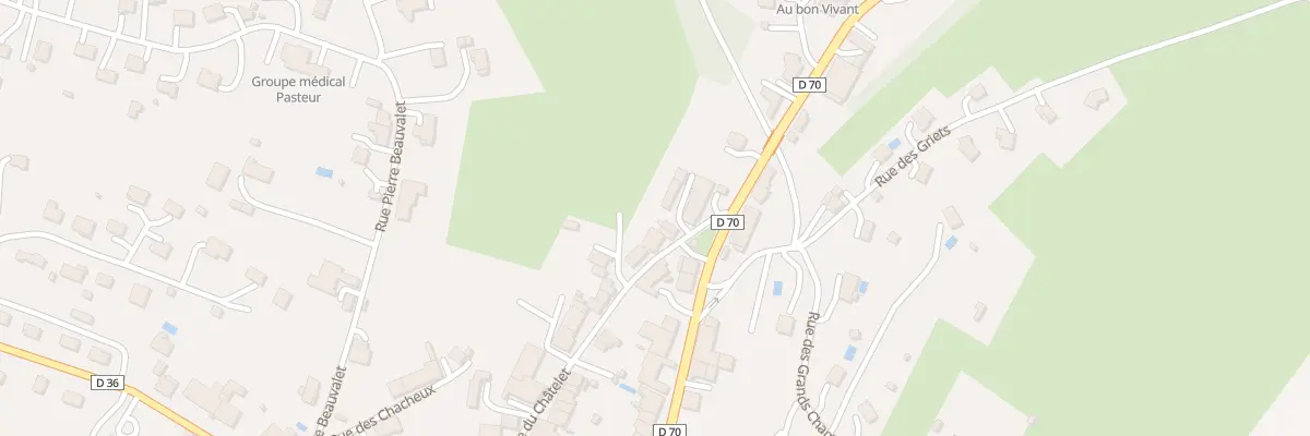 Plan du 33 Rue du Chatelet à Dampierre-sur-Salon