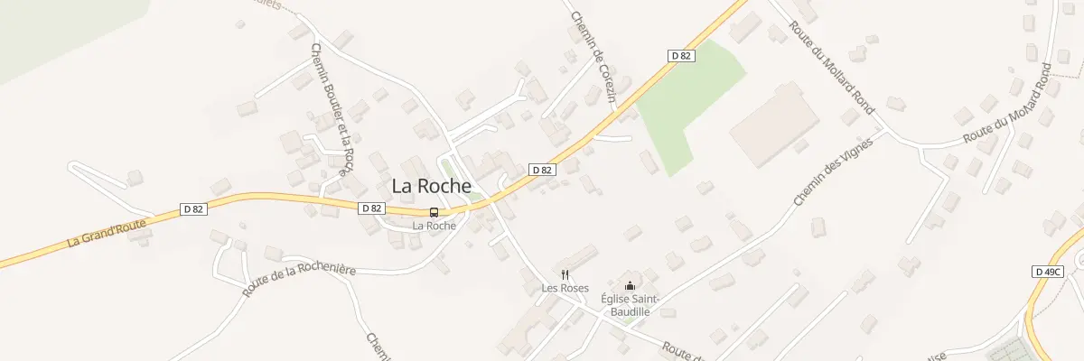 Plan du 1495 La Grand’Route à Saint-Bueil