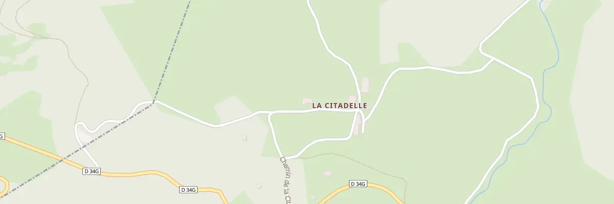 Plan du 5076 La Citadelle à Cornillon-en-Trièves