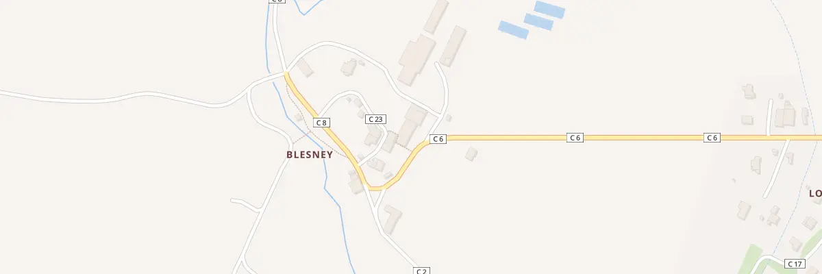 Plan du 14 Rte de Blesnay à Pont-de-Poitte