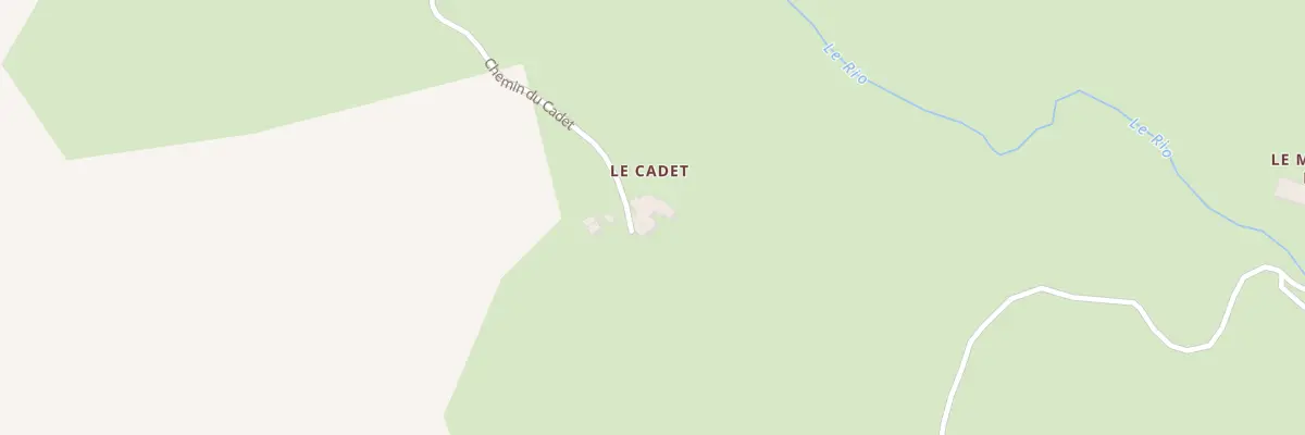Plan du 407 Che du Cadet à Aubenas-les-Alpes