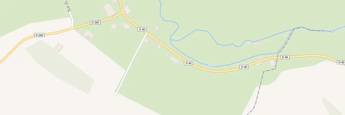 Plan du 11 Rue du Fourneau A St Andoche à Fouvent-Saint-Andoche