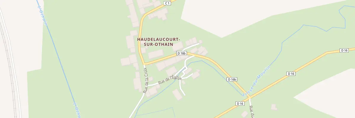 Plan du 6 Rue du Moulin à Spincourt