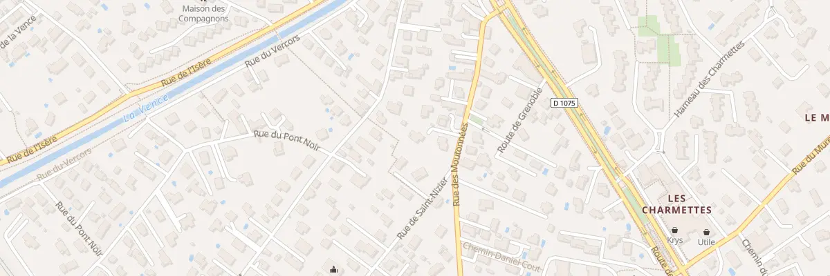 Plan du 26 Rue des Moutonnees à Saint-Égrève