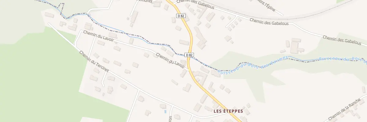 Plan du 18 Rte des Eteppes à Saint-Jean-d’Avelanne