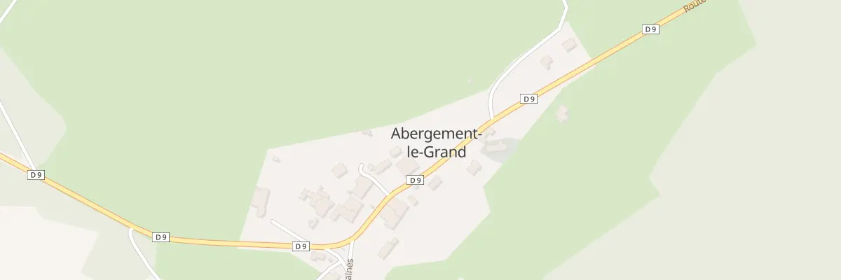 Plan du 8 Rte de Salins à Abergement-le-Grand