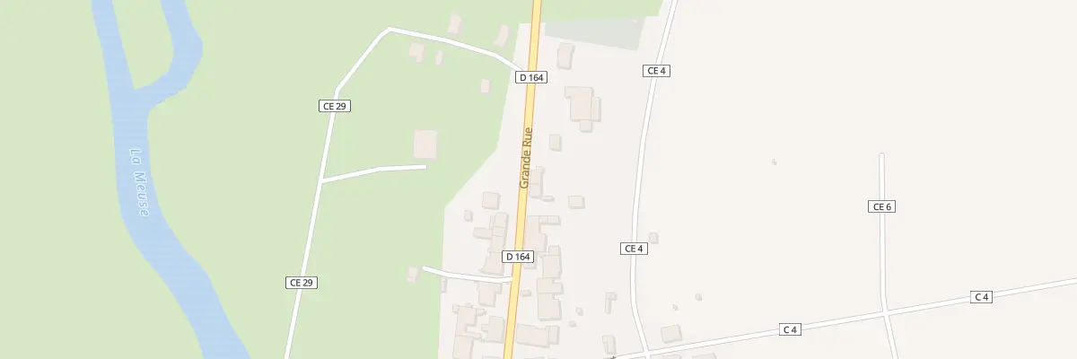 Plan du 3 Gr Grande Rue à Coussey