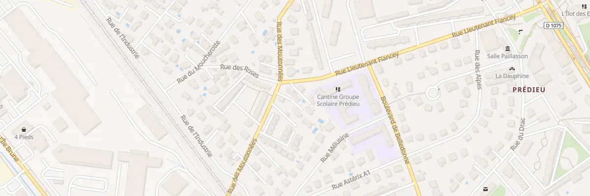 Plan du 63 Rue des Moutonnees à Saint-Égrève