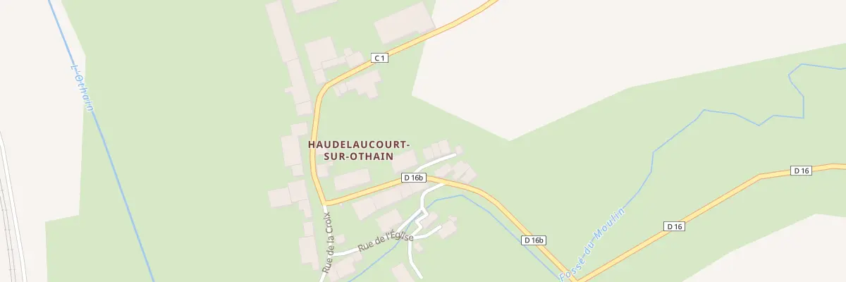 Plan du 1 Rue de l’Ecole à Houdelaucourt à Spincourt