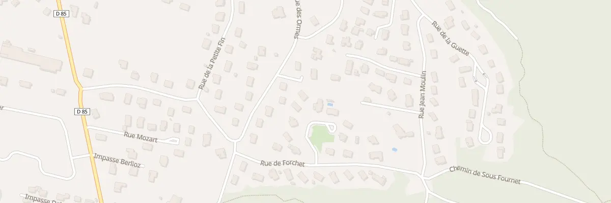 Plan du 4 Lot Les Tilleuls à Arbent