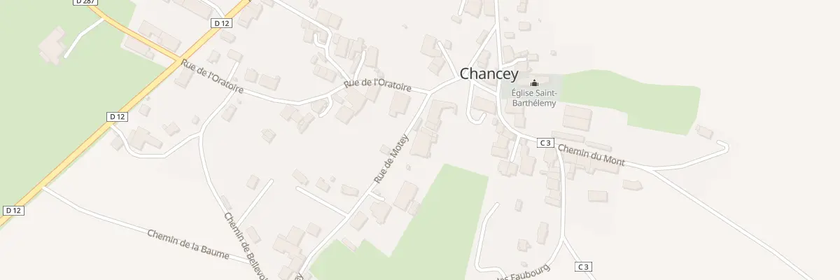 Plan du 4 Rue de Motey à Chancey