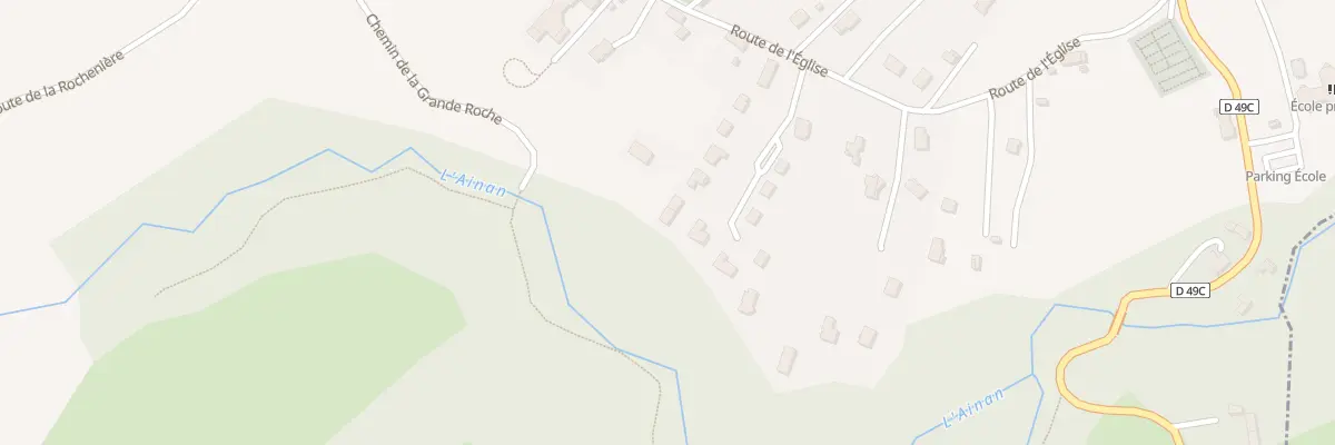 Plan du 10B Imp des Eteppes à Saint-Bueil