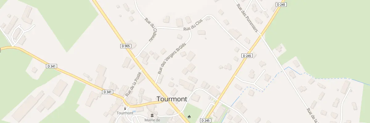 Plan du 5 Rue des Vergers Brulés à Tourmont