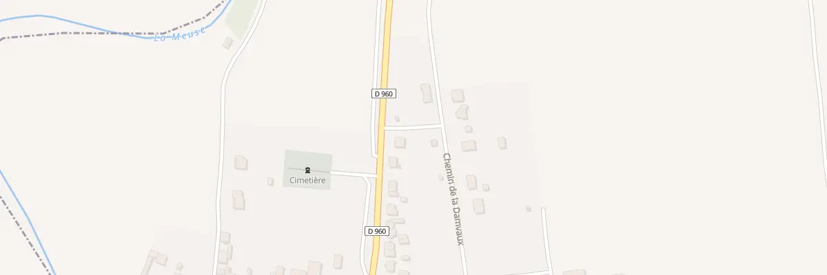 Plan du 34 Rue Principale à Chalaines